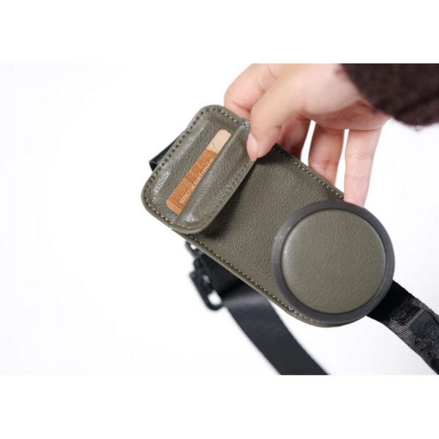 Snap-on crossbody bag