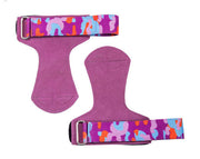 💜 Weight Lifting Wrist Straps｜Comfort Grip &amp; Heart Design for Confident Lifting