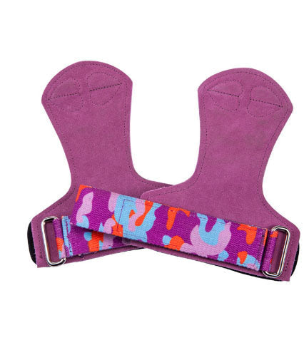 💜 Weight Lifting Wrist Straps｜Comfort Grip &amp; Heart Design for Confident Lifting