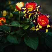 🌹Rare Rose "Firebird" -Love Flower