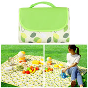Waterproof Picnic Mat - Portable Folding Check Pattern Blanket for Outdoors and Beach