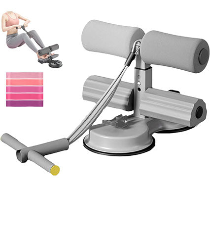 💪 Sit-Up Assistant Bar｜🧲 Dual Suction Base for Stable Core Workouts