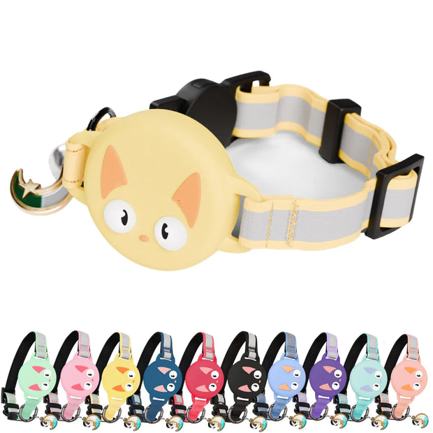 Cat anti-wandering positioning collar