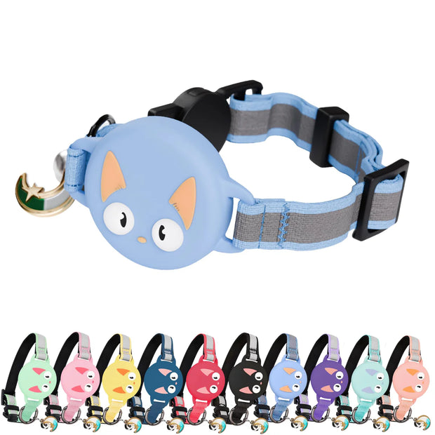 Cat anti-wandering positioning collar