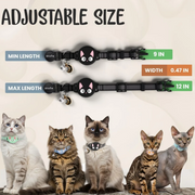Cat anti-wandering positioning collar