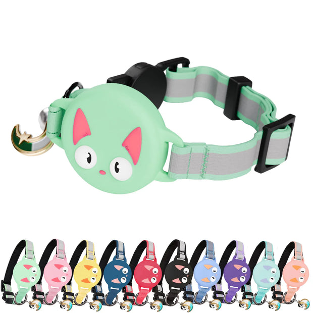 Cat anti-wandering positioning collar