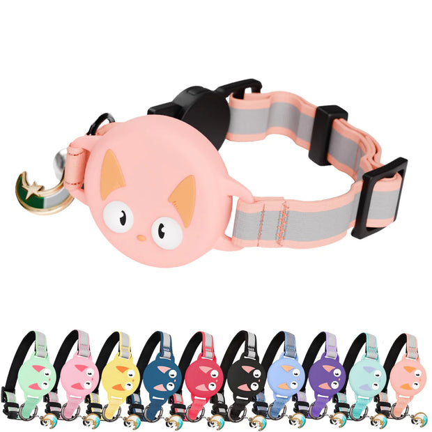 Cat anti-wandering positioning collar