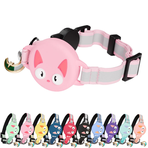 Cat anti-wandering positioning collar