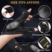 Finger light gloves